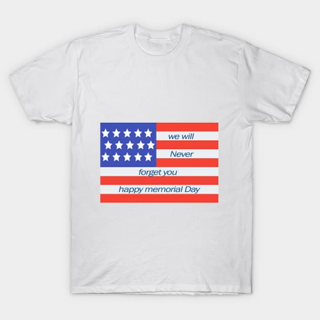 memorial day T-Shirt by mohamedmalaga